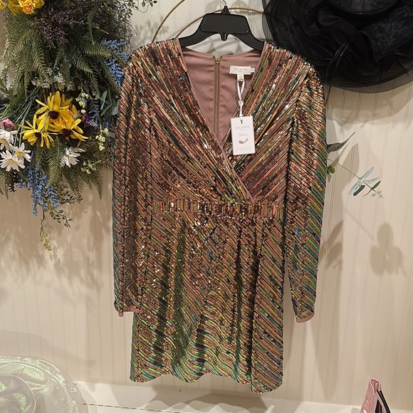 Ted baker sequin dress